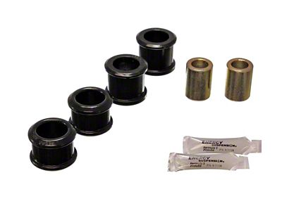 Energy Suspension Track Rod Bush Set - Black - 4.7128G