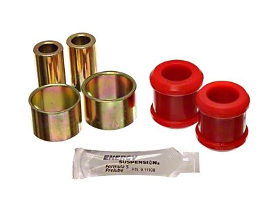 Energy Suspension Track Arm Bushing Set - Front - Red - 2.7106R