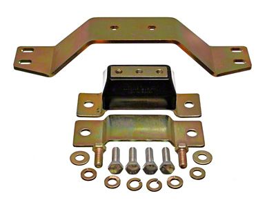 Energy Suspension Mustang 4.6L Trans Mount Crossmember - Black - 4.1128G