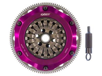 Exedy 1991-1992 Toyota Supra Hyper Triple Carbon-R Clutch Rigid Disc - TM033SBMC1