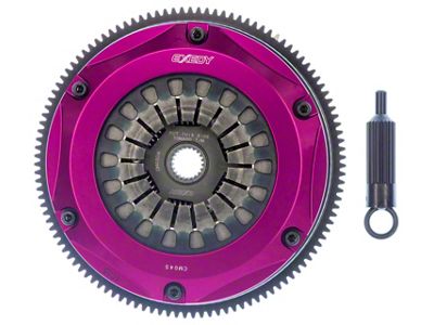 Exedy 1991-1992 Toyota Supra Hyper Twin Cerametallic Clutch Sprung Center - TM032SD