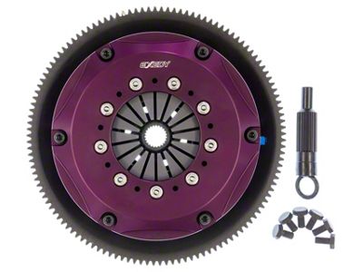 Exedy 1986-1989 Mazda RX-7 R2 Hyper Triple Cerametallic Clutch Rigid - ZM013SR