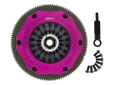 Exedy 04-17 Subaru WRX STI EJ255/EJ257 2.5L Twin-Organic Clutch Kit - FM022SDF
