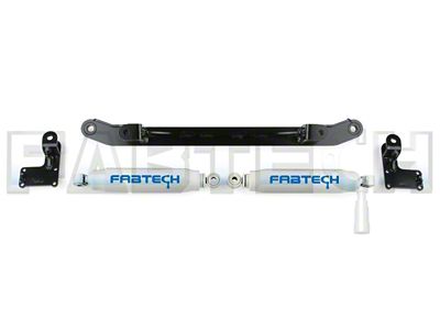 Fabtech 99-03 Ford F250/350/Excursion 2WD Dual Performance Steering Stabilizer Kit - FTS8001