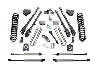 Fabtech 05-07 Ford F250 4WD w/o Factory Overload 6in 4Link - K2013DL