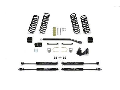 Fabtech 07-18 Jeep JK 4-Door 3in Sport Ii w/Stealth - K4086M