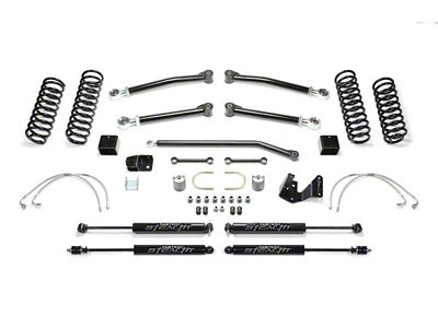Fabtech 07-18 Jeep JK 2-Door 3in Trail Ii w/Stealth - K4051M