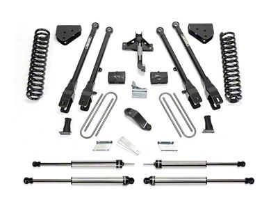 Fabtech 08-15 Ford F250 4WD 6in 4Link Sys w/Coils & - K2120DL