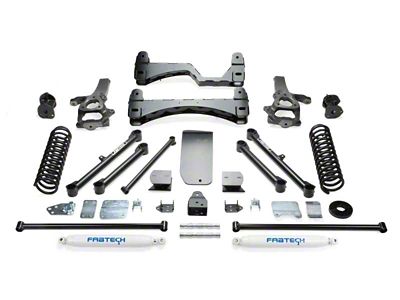 Fabtech 09-11 Dodge 1500 4WD 6in Basic Sys w/Perf Shks - K3053