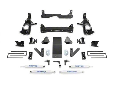 Fabtech 11-19 3500HD 2WD/4WD 4in Basic Sys w/Perf Shks - K1123
