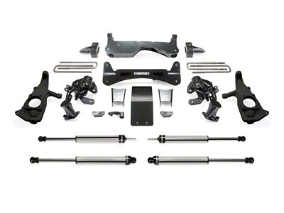 Fabtech 11-19 GM 3500HD 2WD/4WD 6in RTS System w/DL Shocks