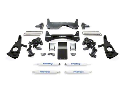 Fabtech 11-19 GM 3500HD 2WD/4WD 6in Rts Sys w/Perf Shks - K1051