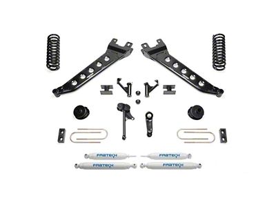 Fabtech 13-18 Ram 3500 4WD 5in Radius Arm Kit w/Perf - K3144