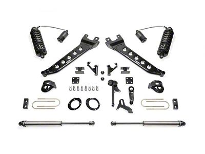 Fabtech 13-18 Ram 3500 4WD 7in Radius Arm Kit w/4.0 - K3079DL