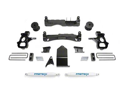 Fabtech 14-18 GM C/K1500 P/U w/oE Forg Stl UCA 4in - K1116