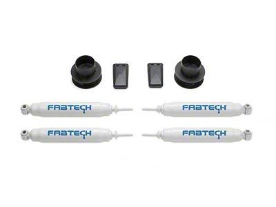 Fabtech 14-18 Ram 2500 4WD 2.5in Coil Spcr Kit w/Perf - K3060