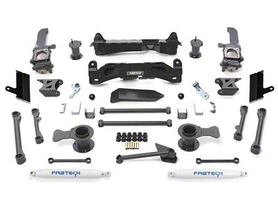 Fabtech 2015-21 Toyota 4Runner 4WD 6in Basic Sys w/Perf Shks - K7066