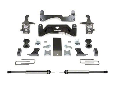 Fabtech 16-21 Toyota Tundra 2WD/4WD 6in Basic Sys w/C/O Spacers - K7054DL