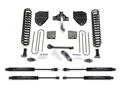 Fabtech 17-21 Ford F250/F350 4WD Diesel 4in Basic Sys w/Stealth - K2214M