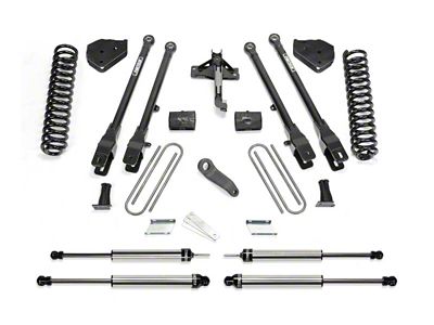 Fabtech 17-21 Ford F250/F350 4WD Diesel 6in 4Link Sys w/Coils - K2219DL