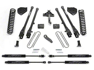Fabtech 17-21 Ford F250/F350 4WD Diesel 6in 4Link Sys w/Coils - K2219M