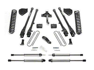 Fabtech 17-21 Ford F250/F350 4WD Gas 4in 4Link Sys w/Coils - K2254DL