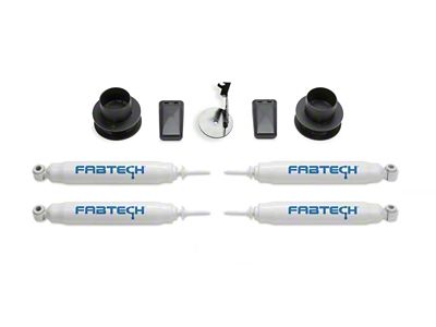 Fabtech 19-22 Ram 2500 4WD 2.5in Coil Spcr Kit w/Perf - K3191