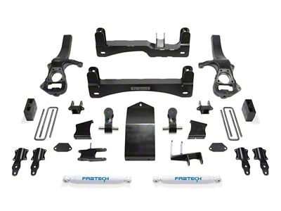 Fabtech 19-20 GM C/K1500 P/U w/Trail Boss/At4 Pkg 4in Basic - K1136