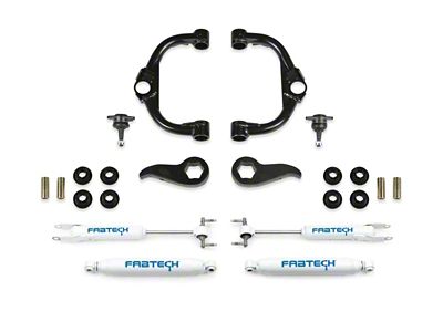 Fabtech 20-21 GM K2500HD 3.5in Bj UCA Kit w/Perf Shks - K1157