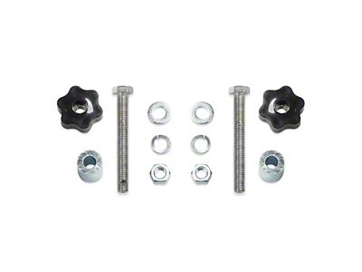 Fabtech 20-21 Jeep Gladiator 4WD Cargo Rack Hi-Lift Jack Mount - FTS24266