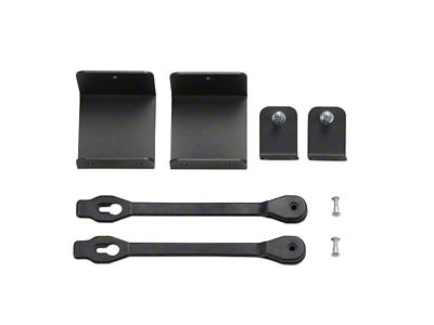 Fabtech 20-21 Jeep Gladiator 4WD Cargo Rack Traction Board Mount - FTS24265