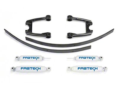 Fabtech 84-95 Toyota P/U 2WD 3.5in Perf Sys w/Perf Shks - K7017