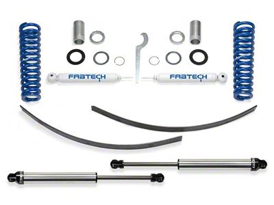 Fabtech 95.5-04 Toyota Tacoma Prnnr 6 Lug Mdls 2/4WD 0-3.5in - K7015DL