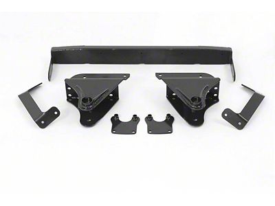 Fabtech 99-00 Ford F250/350 4WD 3.5in Front Spring Hanger System w/Perf. Shocks