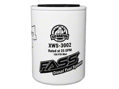FASS Hydroglass Titanium Signature Series Extreme Water Separator XWS-3002