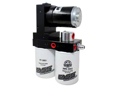 FASS Class 8 165gph/16-18psi Titanium Signature Series Fuel Air Separation - TS165G