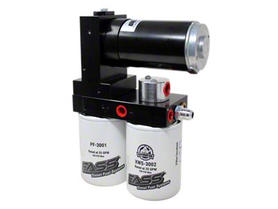 FASS Class 8 250gph/16-18psi Titanium Signature Series Fuel Air Separation - TS250G