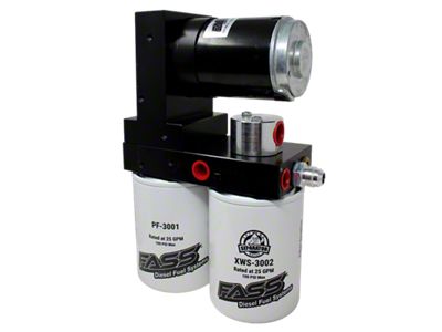 FASS Class 8 290gph/16-18psi Titanium Signature Series Fuel Air Separation - TS290G
