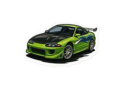 Throtl Fast Eclipse Slap Sticker