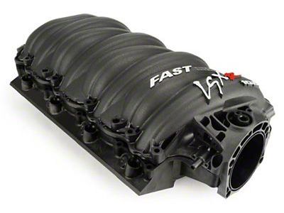FAST LSXR 102MM Rect Port Intake Manifold - Black w/ - 146102B-KIT
