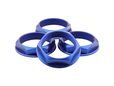 Fifteen52 Super Touring Chicane/Podium Hex Nut Set of Four - 52-ST-NUT-BLUE-SET