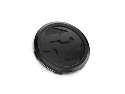 Fifteen52 107mm Snap-in Asphalt Black Center Cap - Satin Black - 52-HD-CAPL-AB