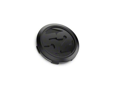 Fifteen52 131mm Push Cap in Asphalt Black Satin Black - 52-HD-CAPP-AB