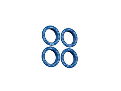 Fifteen52 Holeshot RSR Center Ring - Corner Designation Set of - 52-RSRRING-BLUE-CD-SET