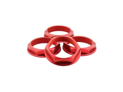 Fifteen52 Super Touring Nut V2 - Anodized Red w/ Satin - 52-ST-NUT-V2- RED-SET