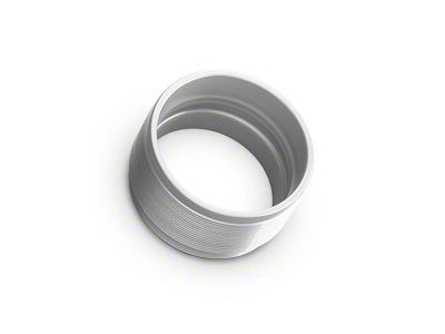 Fifteen52 Super Touring Threaded Snout Anodized Silver w/Satin Clear Cover - 52-ST-SNOUT-SILVER