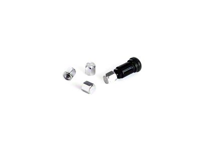 Fifteen52 Valve Stem Cap Set - Silver - 4 Pieces - 52-VALVE-PACK-SILVER