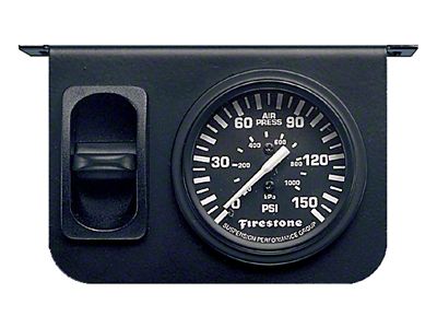 Firestone Air Adjustable Leveling Electric Control Panel w/Single Gauge 0-150psi - 2191