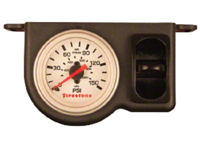 Firestone Pneumatic Single Pressure Gauge Use w/Air Tank System - 2570