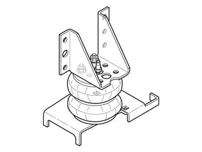 Firestone Ride-Rite Air Helper Spring Kit Front 84-04 Ford F250/F350 - 2223